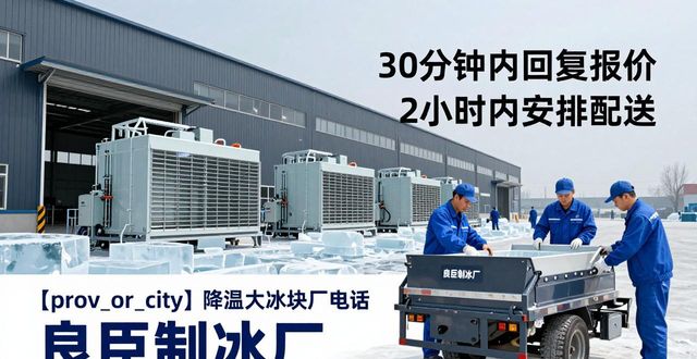 上海降温大冰块厂电话 良臣制冰厂